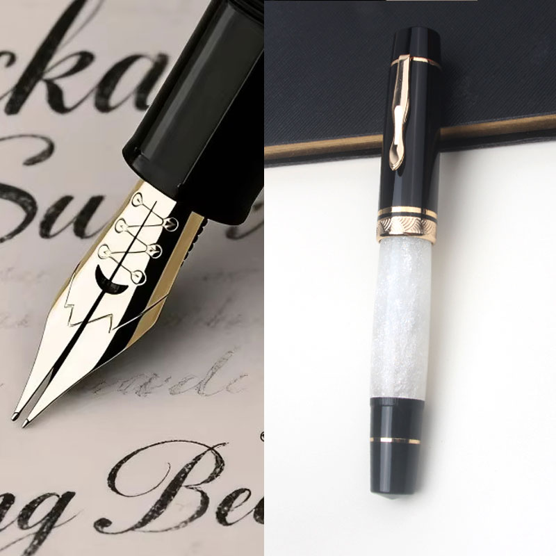 Fountain Pen Calligraphy Flex Nib - Premium Majohn Ultra Elastic Bendable Nib