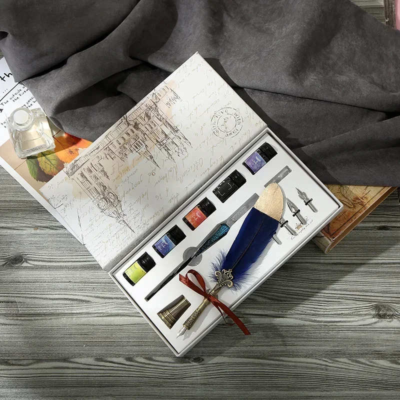 Glass Dip Pen Calligraphy Ink Set - A 1PCS Glass Pen Ink Mercury