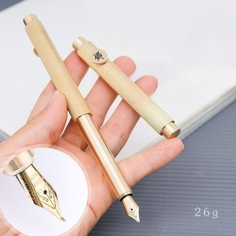 Fountain Pen Calligraphy Flex Nib - BALAOYE JOWO Brass Fountain Pen Luxury