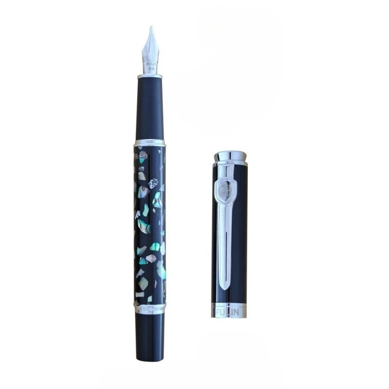 New BALAOYE 812 Metal Wooden R - Fountain Pen Calligraphy Flex Nib 评论和价格