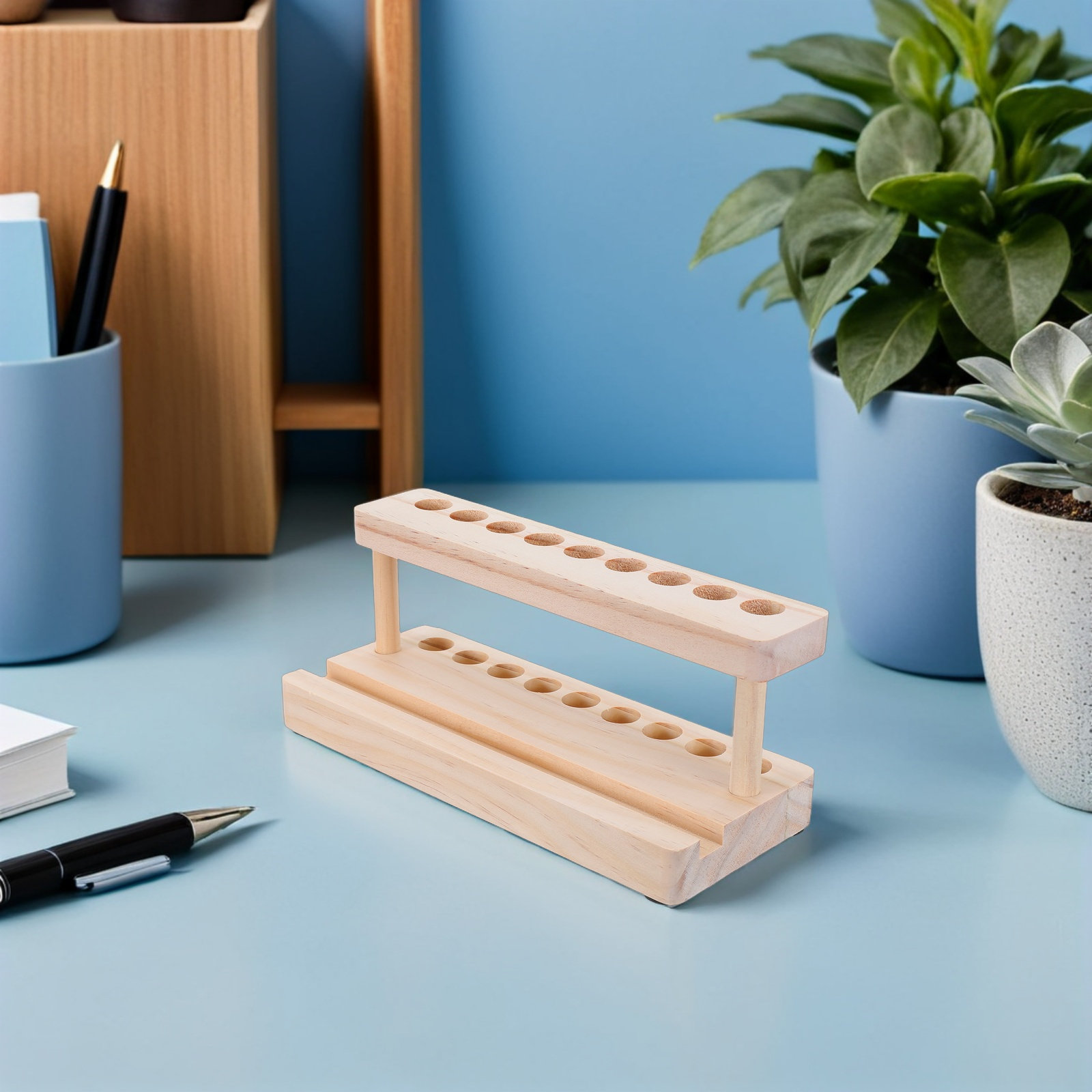 Wooden Phone Stand Holder with - Wooden Fountain Pen Desk Stand Holder 评论和价格