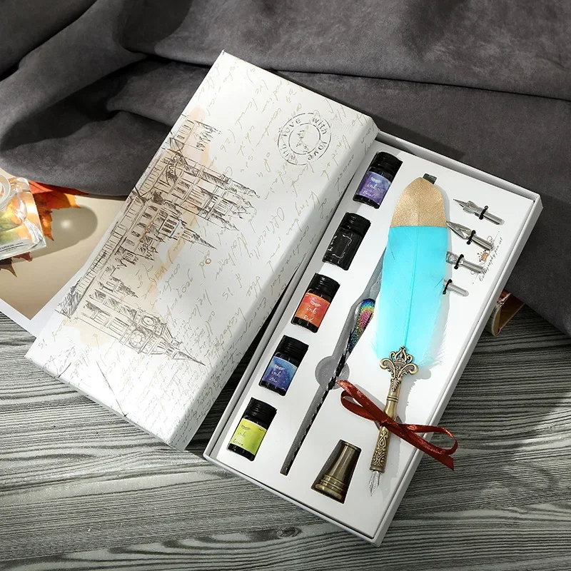A 1PCS Glass Pen Ink Mercury S - Glass Dip Pen Calligraphy Ink Set 评论和价格