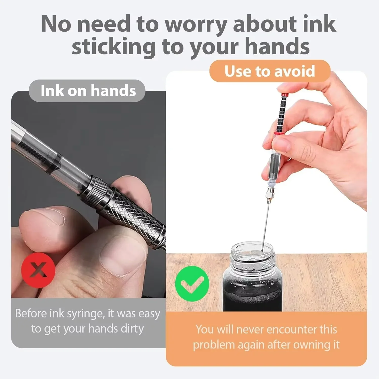 10-1PCS Fountain Pen Filler In - Fountain Pen Converter Ink Suction 评论和价格