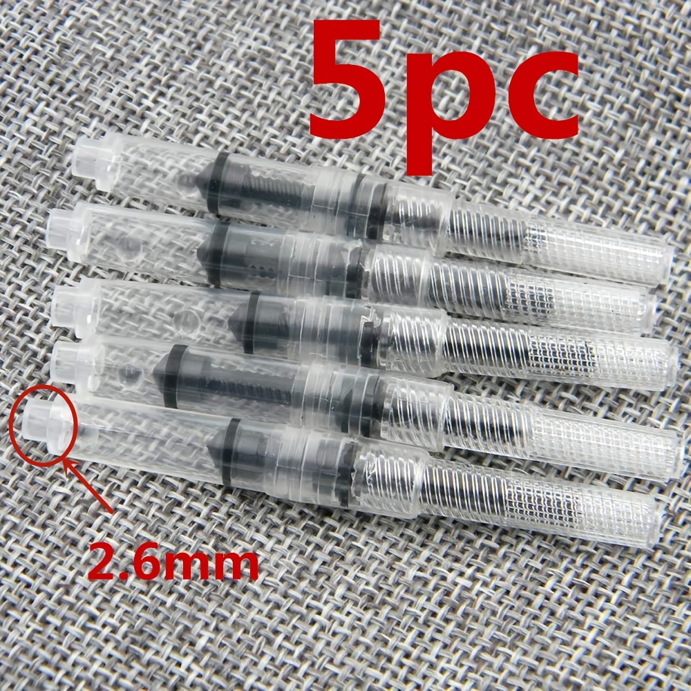 5PC plastic fountain pen The i - Fountain Pen Converter Ink Suction 评论和价格