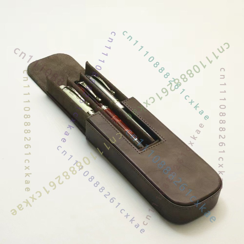 3‑Slots Pen Storage Case, PU L - Leather Fountain Pen Case 3 Slots Pouch 评论和价格