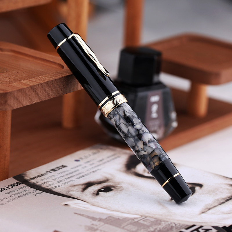 MAJOHN P139 Vintage Fountain P - Fountain Pen Piston Filler Large Ink 评论和价格