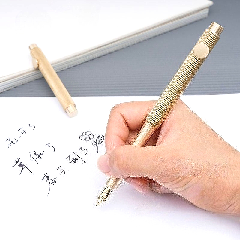 BALAOYE JOWO Brass Fountain Pe - Fountain Pen Calligraphy Flex Nib 评论和价格