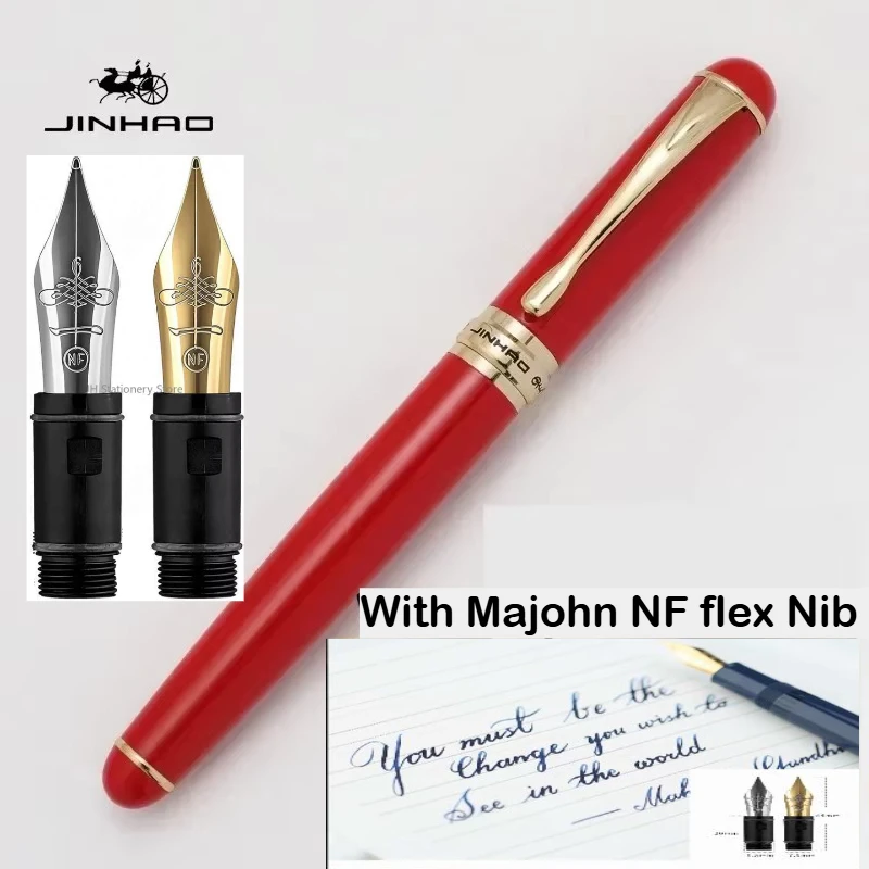 JINHAO X750 Fountain Pens With - Fountain Pen Calligraphy Flex Nib 评论和价格