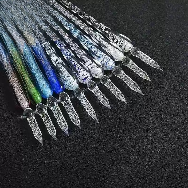 Romantic Dreamy  Starry  Dip P - Glass Dip Pen Calligraphy Ink Set 评论和价格