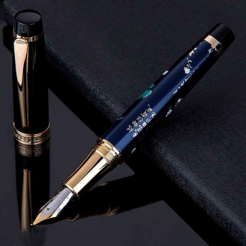 Hongdian Chinese Maki-e Callig - Fountain Pen Calligraphy Flex Nib 评论和价格