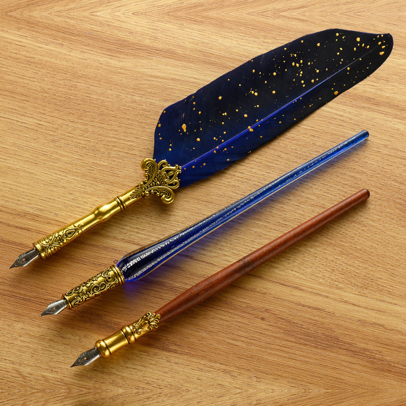 Classic Glass Dip Pens 18 Nibs - Glass Dip Pen Calligraphy Ink Set 评论和价格