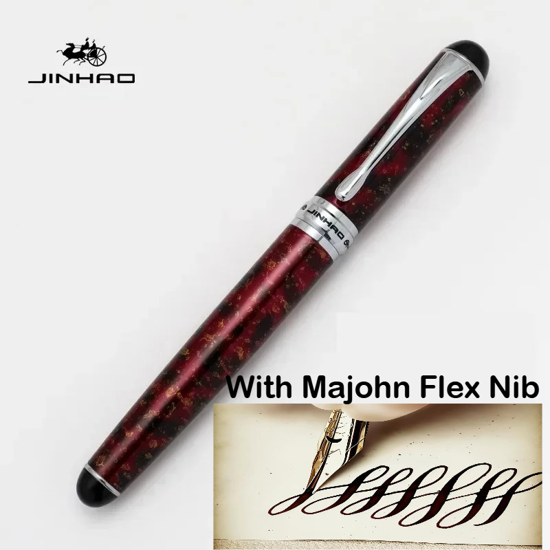 JINHAO X750 Fountain Pens With - Fountain Pen Calligraphy Flex Nib 评论和价格