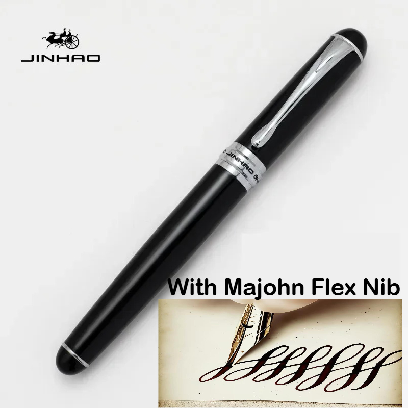 JINHAO X750 Fountain Pens With - Fountain Pen Calligraphy Flex Nib 评论和价格