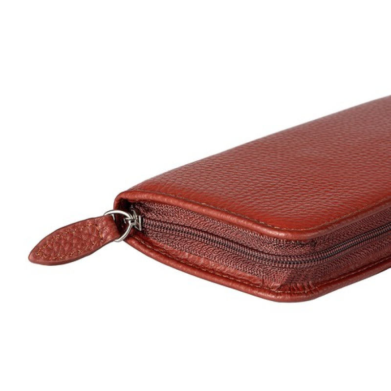 A+ 3 Slots Real Leather Founta - Leather Fountain Pen Case 3 Slots Pouch 评论和价格